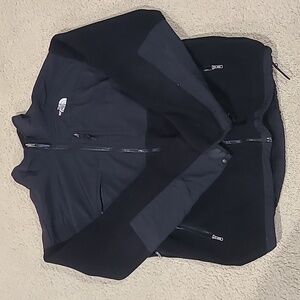 Northface men's half fleece Full zip jacket